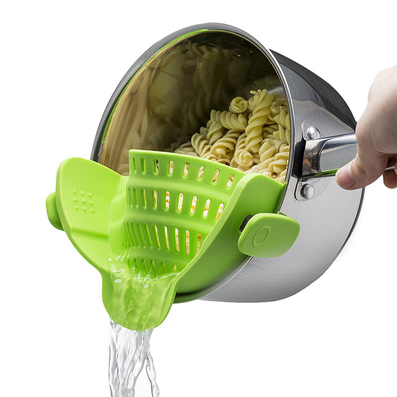 Silicone Clip-On Pot Strainer